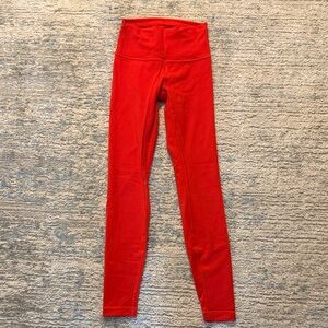 Lululemon wunder train leggings size 4